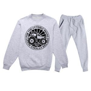 ClarksonS Farm For The Utterly Mucky Premium Crewneck Sweatsuit Set