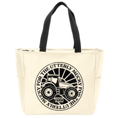 ClarksonS Farm For The Utterly Mucky Zip Tote Bag