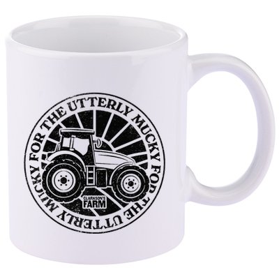 ClarksonS Farm For The Utterly Mucky 11oz C Handle Ceramic Mug