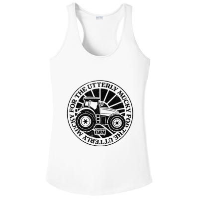 ClarksonS Farm For The Utterly Mucky Ladies PosiCharge Competitor Racerback Tank