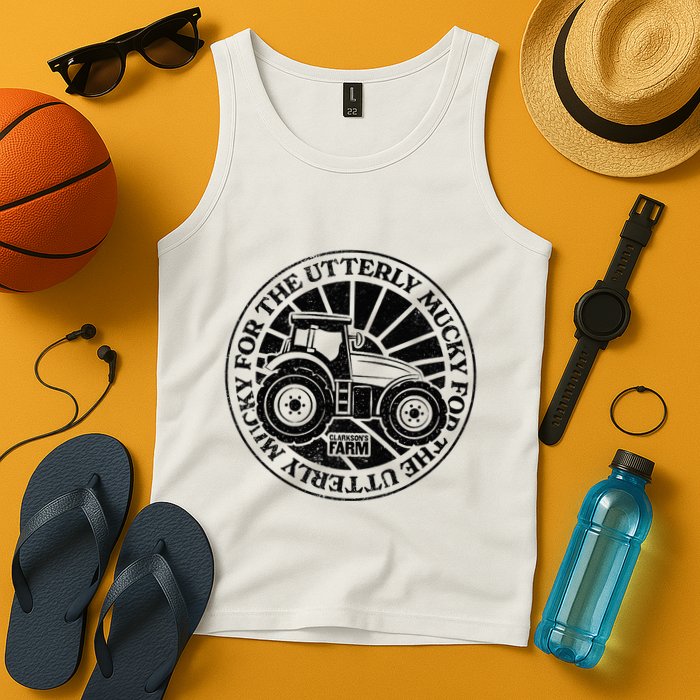 ClarksonS Farm For The Utterly Mucky Tank Top