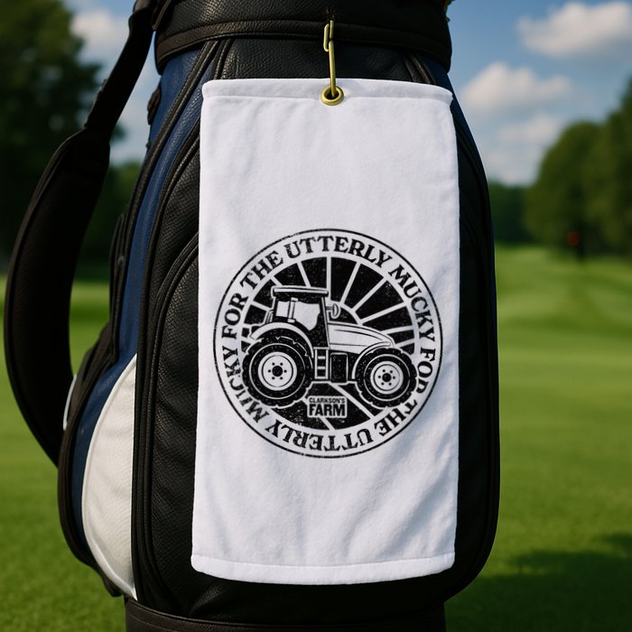ClarksonS Farm For The Utterly Mucky Golf Towel