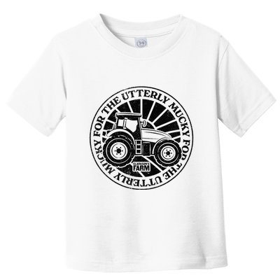 ClarksonS Farm For The Utterly Mucky Toddler T-Shirt