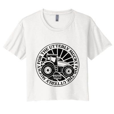 ClarksonS Farm For The Utterly Mucky Crop Top