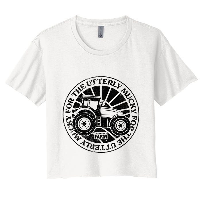 ClarksonS Farm For The Utterly Mucky Crop Top
