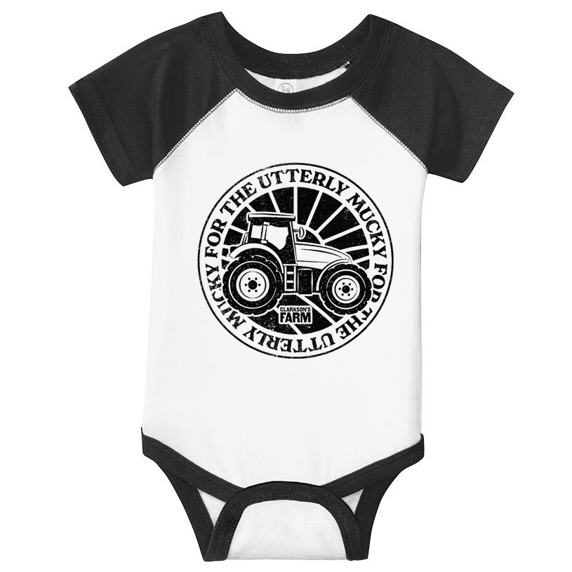 ClarksonS Farm For The Utterly Mucky Infant Baby Jersey Bodysuit