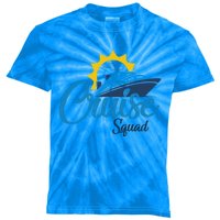 Cruise FamilyVacation Funny Distressed Cruise Squad Meaningful Gift Kids Tie-Dye T-Shirt