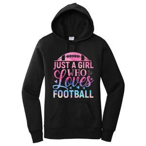 Cute Football For Just A Who Loves Football Women's Pullover Hoodie