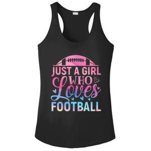 Cute Football For Just A Who Loves Football Ladies PosiCharge Competitor Racerback Tank