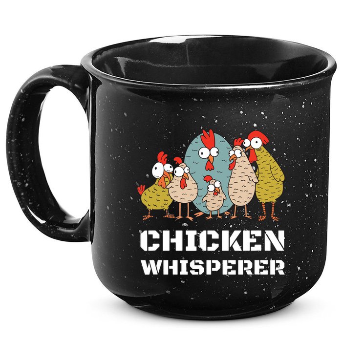 Chickens For Farmers Chicken Keepers Chicken Whisperer 15oz Campfire Ceramic Mug