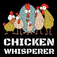 Chickens For Farmers Chicken Keepers Chicken Whisperer Cropped Pullover Crew