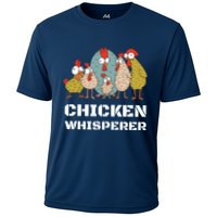Chickens For Farmers Chicken Keepers Chicken Whisperer Cooling Performance Crew T-Shirt