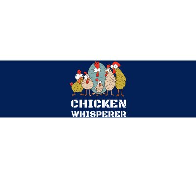 Chickens For Farmers Chicken Keepers Chicken Whisperer Bumper Sticker