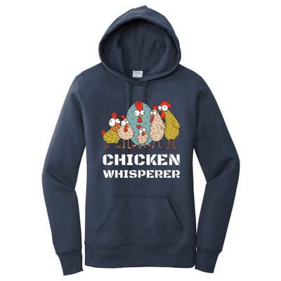 Chickens For Farmers Chicken Keepers Chicken Whisperer Women's Pullover Hoodie