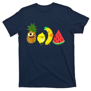 Cute Fruit Friends Family Summer Party T-Shirt