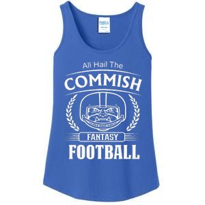 Commissioner Fantasy Football Funny Commish Ladies Essential Tank