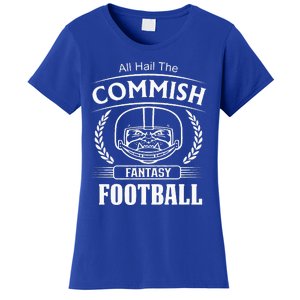 Commissioner Fantasy Football Funny Commish Women's T-Shirt