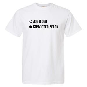 Convicted Felon Funny Pro Trump 2024 Gift Garment-Dyed Heavyweight T-Shirt