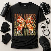 Coquette Floral Fall Vibes Autumn Performance Shirt