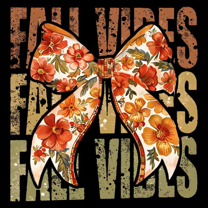 Coquette Floral Fall Vibes Autumn Performance Shirt