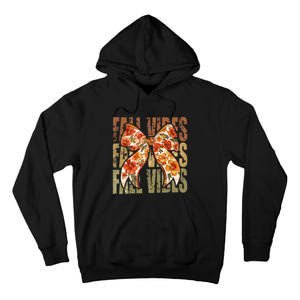 Coquette Floral Fall Vibes Autumn Tall Hoodie