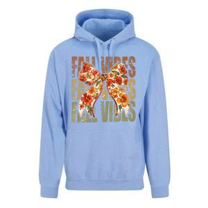 Coquette Floral Fall Vibes Autumn Unisex Surf Hoodie