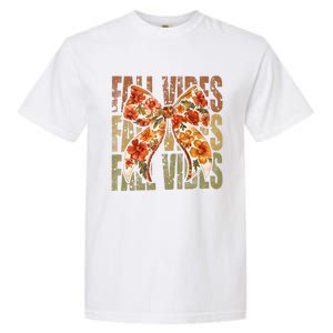 Coquette Floral Fall Vibes Autumn Garment-Dyed Heavyweight T-Shirt