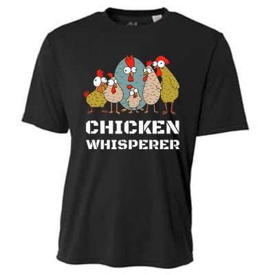 Chickens For Farmers Chicken Keepers & Chicken Whisperer Cooling Performance Crew T-Shirt