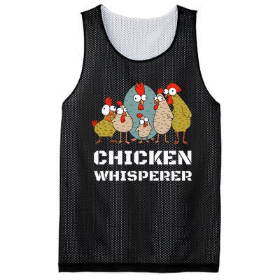 Chickens For Farmers Chicken Keepers & Chicken Whisperer Mesh Reversible Basketball Jersey Tank