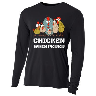 Chickens For Farmers Chicken Keepers & Chicken Whisperer Cooling Performance Long Sleeve Crew