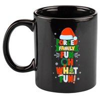 Christmas Forced Family Fun Oh What Fun 11oz C Handle Ceramic Mug