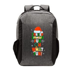 Christmas Forced Family Fun Oh What Fun Vector Backpack