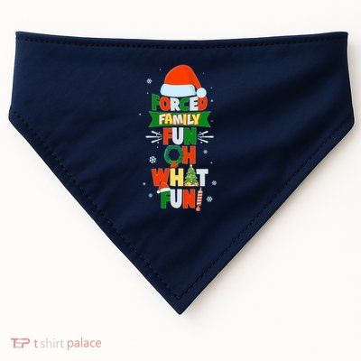 Christmas Forced Family Fun Oh What Fun USA-Made Doggie Bandana