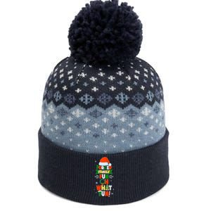 Christmas Forced Family Fun Oh What Fun The Baniff Cuffed Pom Beanie