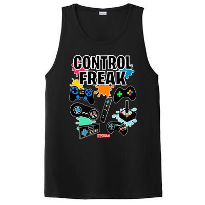 Control Freak Funny Gift Video Game Gamer Fun Gift PosiCharge Competitor Tank