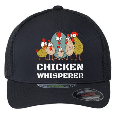 Chickens For Farmers Chicken Keepers & Chicken Whisperer Flexfit Unipanel Trucker Cap