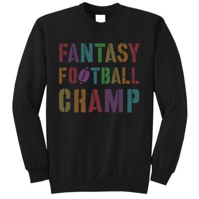 Cute Fantasy Football Champ Legend Husband Dad King Drafting Sweatshirt