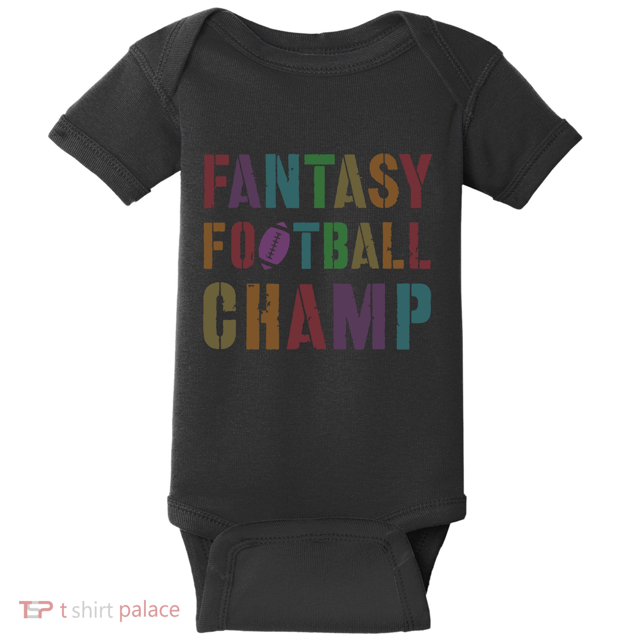 Cute Fantasy Football Champ Legend Husband Dad King Drafting Baby Bodysuit