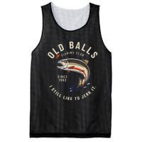 Cute Funny Fishing Pun 60th Birthday For Dad Who Loves To Fish Mesh Reversible Basketball Jersey Tank