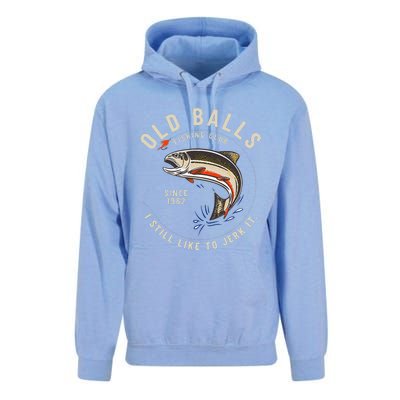 Cute Funny Fishing Pun 60th Birthday For Dad Who Loves To Fish Unisex Surf Hoodie