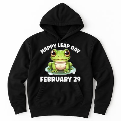 Cute Frog February 29th Leap Day 2024 Hoodie