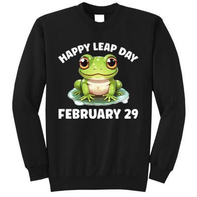 Cute Frog February 29th Leap Day 2024 Sweatshirt