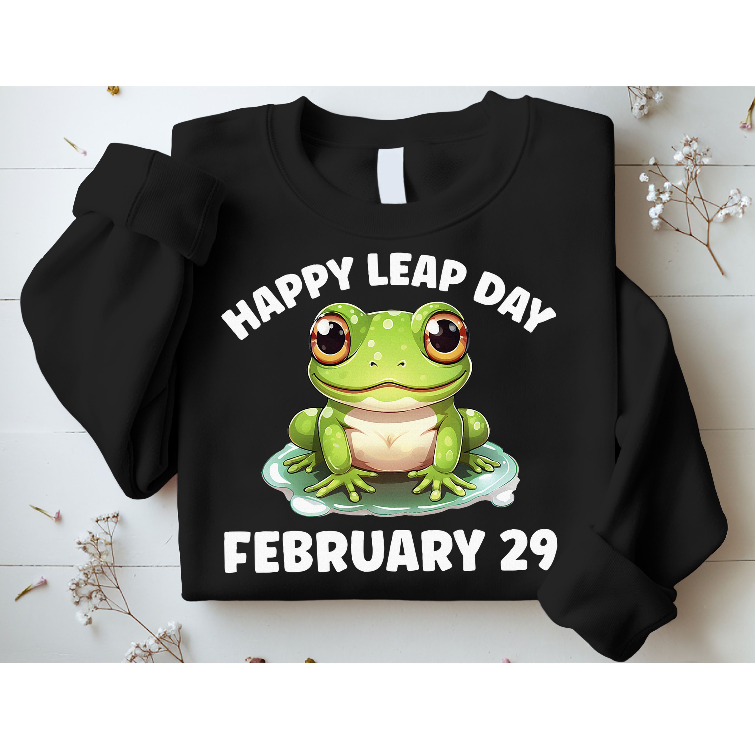 Cute Frog February 29th Leap Day 2024 Sweatshirt