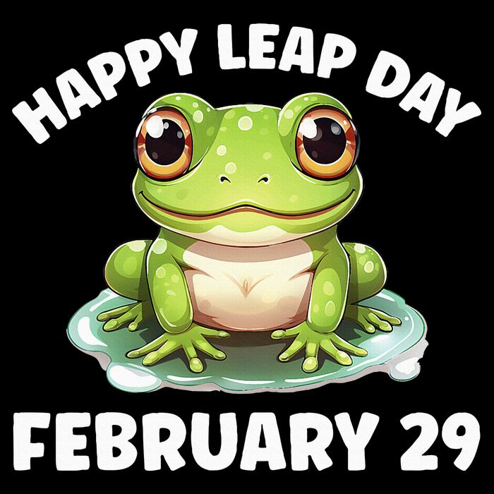 Cute Frog February 29th Leap Day 2024 Sweatshirt