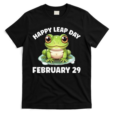 Cute Frog February 29th Leap Day 2024 T-Shirt