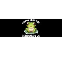 Cute Frog February 29th Leap Day 2024 Bumper Sticker