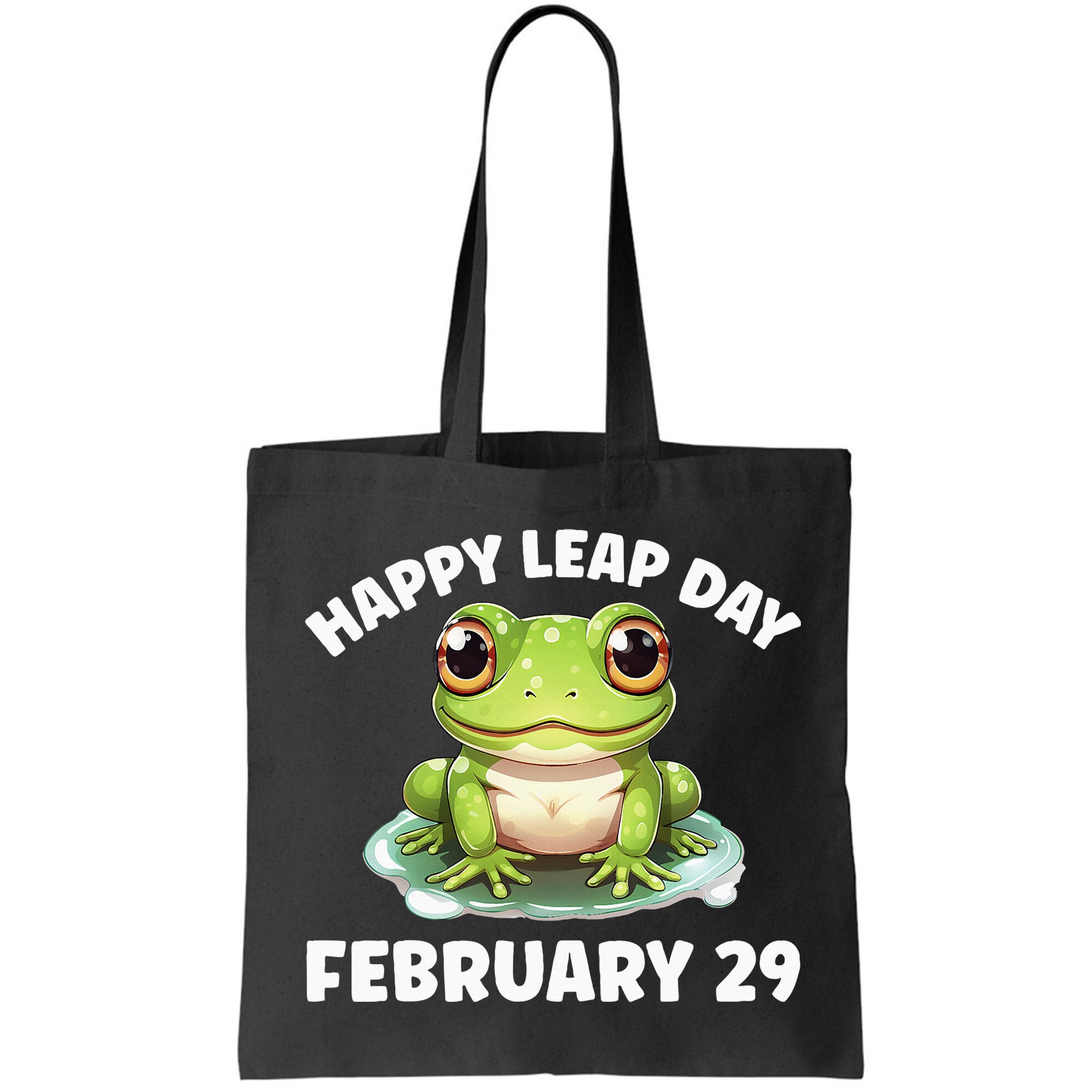 Cute Frog February 29th Leap Day 2024 Bag