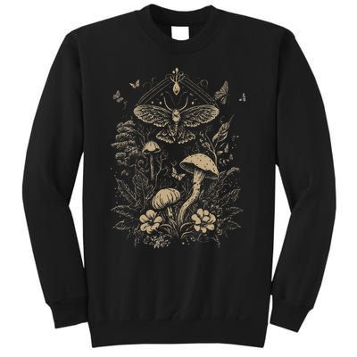 Cute Fairycore Floral Moth Aesthetic Sweatshirt