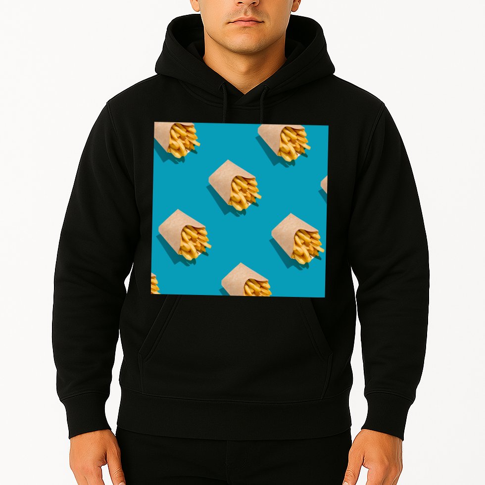 Cute Funny French Fry Fries Pastern Hoodie