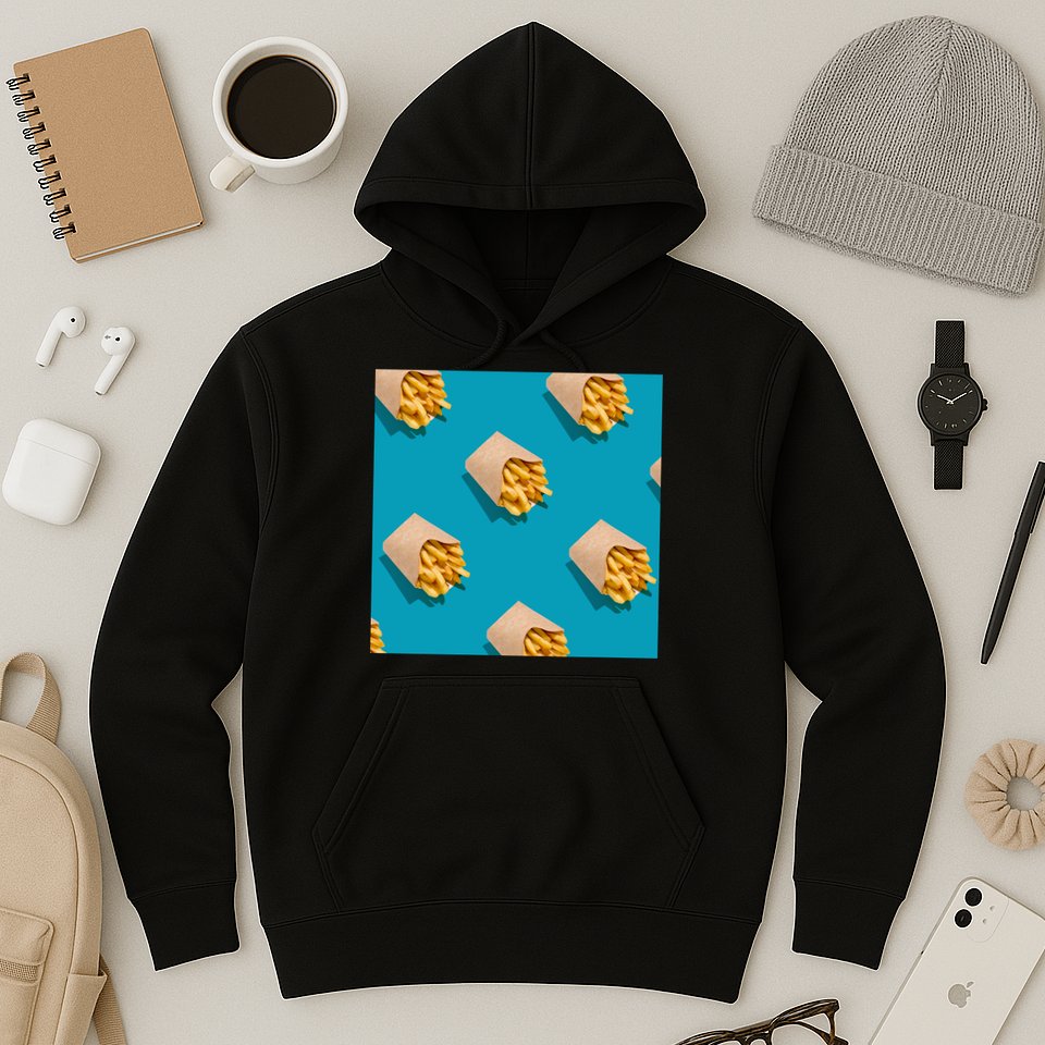 Cute Funny French Fry Fries Pastern Hoodie